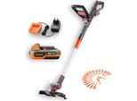 Decespugliatore Tagliabordi A Batteria 20V FX-E1RT20 Fuxtec Set Con Batteria