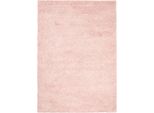 Tappeto Tapiso Essence Shaggy Unicoloured Modern Pink ÖKotex 240 X 330 Cm
