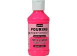 Vernice Acrilica Lucida Da Versare - Rosa Neon - 118 Ml