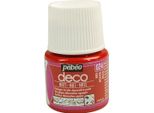 Colore Acrilico Opaco - Rosso - 45 Ml