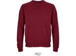 Sols 03814 | Felpa Girocollo Columbia Unisex - Colore: Borgogna - Taglia: 3XL
