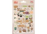 Walther Sticker Daily Pimp 'N Create 2 Fogli Autoadesivi Per Scrapbooking