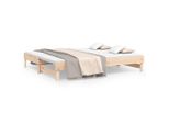 Vidaxl Letto Da Giorno Allungabile 2X(90X200) Cm In Legno Di Pino Massiccio