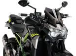 Cupolino Puig Naked Sport Fumè Scuro Omologato Abe Per Kawasaki