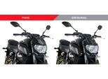 Cupolino Puig Naked Sport Nero Omologato Abe Per Yamaha Mt-07