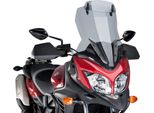 Cupolino Puig Touring Con Deflettore Fumè Chiaro Per Suzuki