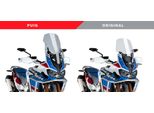 Cupolino Regolabile Puig Touring Fumè Chiaro Per Honda