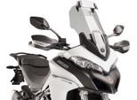 Cupolino Puig Touring Con Deflettore Fumè Chiaro Per Ducati