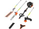 Decespugliatore A Scoppio Multifunzione 4In1 52Cc 2 Tempi A Miscela Di Benzina Fuxtec MT152