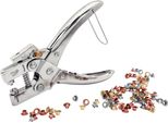 RP05 Pinza Per Occhielli + 100 Occhielli Pinza Per Occhielli Rapid