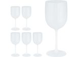 Set Di 6 Bicchieri Da Vino In Plastica Relaxdays