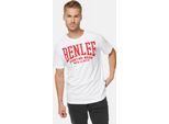 T-Shirt Uomo Regular Fit Turney Bianco/Rosso Xxl Benlee