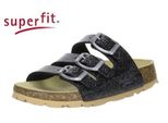 Scarpe Da Casa Superfit 1-00113-01 Fussbettpantoff Schwarz Kombi - 30