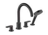Hansgrohe Vernis Blend - Miscelatore Per Bordo Vasca, Installazione A 4 Fori, Nero Opaco 71456670
