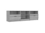 Mobile Tv Grigio Sonoma 150X33,5X45 Cm Materiale In Legno