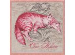 Set Punto Croce Nimue "Gatto Malva"", Schema A Contati, 116K, 15X15Cm"