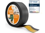 Quest Strisce Per Pavimenti In Pvc 50X20Mm, 5M, Strisce Autoadesive Per Pavimenti, Per Tutti I Tipi Di Superfici, Grafite