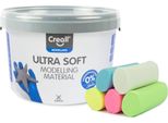 Creall - Pasta Per Modellare, Vaso Da 1,10 Kg Di Colori Assortiti