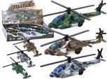 Helikopter Wojskowy ŚMigłOwiec Militarny Aluminiowy Mix DźWięK ŚWiatłA