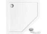 Piatto Doccia Acrilico Rea Diamond 90X90