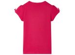 Vidaxl Maglietta Per Bambini Rosa Brillante 128