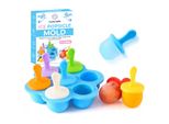 Stampi Per Gelato In Silicone Fleau - Stampi Per Ghiaccioli - Stampi Per Gelato - Porta Gelato - A Prova Di Perdite - 7 Pezzi - Senza Bpa