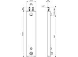 Delabie Du-Elem. Securitherm Therm., Alluminio, Attacco Superiore Tempo Di Funzionamento 30 Sec.