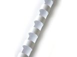 Dorso In Plastica 14 Mm, 81-100 Fogli, Bianco, 100 Pz