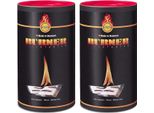 Bruciatore Accendifuoco 200 Pezzi - Bruciatori Originali Per Caminetti, Stufe, Fuochi All'aperto, Barbecue, Forni E Stufe A Legna - Accendifuoco