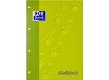 5X Oxford 400073853 Blocco Da Colorare Per La Scuola A4 100 Fogli Bianchi 90 G/M² 4 Fori