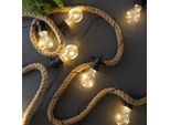 Creative Deco Corda Di Iuta 10M | Spessore 24Mm | Spago Durevole Naturale | Per Giardinaggio, Artigianato, Tiragraffi