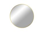 Specchio Madrid Ø60Cm Decoro Ottone.