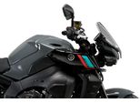 Cupolino Puig Naked Sport Fumè Chiaro Omologato Abe Per Yamaha