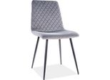 Set Di Sedie Da Pranzo Per Cucina Irys Grey Set Of 2