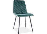 Set Di Sedie Da Pranzo Per Cucina Irys Green Set Of 2