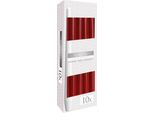 Candela A Cono Da Tavolo Bispol Aura 7H 24,5CM S30-036 Burgund 10Pz.