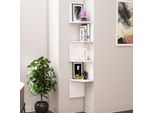 Skye Decor, Desaldo- Desaldo Dec, Bianco, Mensole A Muro, 29,6X29,6X155,2 Cm, 100% Pannello Di Particelle Rivestito In Melamina