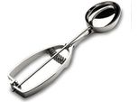 Lacor 67163 Paletta Per Gelato, Ovale Luxe, Acciaio Inox 63 X 48 Cm