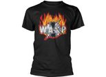 W.A.S.P - Maglietta Logo Per Uomo/Donna Unisex PH2446 (L) (Nero)