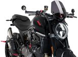 Cupolino Puig Naked Sport Fumè Scuro Omologato Abe Per Ducati
