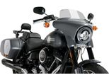 Cupolino Puig High-Road Sport Fumè Chiaro Per Harley Davidson Softail Sport Glide