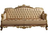 Divano Chesterfield Barocco A Tre Posti Divano D'arredo Divani In Tessuto Oro