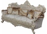 Divano Chesterfield Barocco A Tre Posti Divano D'arredo Divani In Tessuto Oro