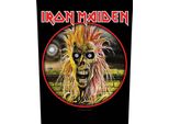 Iron Maiden - Logo - Patch RO3319 (Taglia Unica) (Nero/Giallo/Rosso)