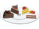 Relaxdays Piatto Torta Rotante
