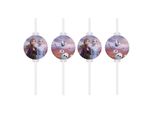 Frozen Ii - Cannucce Monouso SG18302 (Taglia Unica) (Bianco)