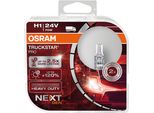 2 Lampadine Osram Truckstar Pro Next Generation 24V Per Fari Di Camion / Attacco H1 70W