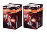 2 Lampadine Osram Night Breaker Silver +100% Per Fari / Attacco H7