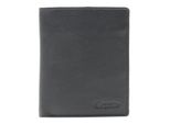 Esquire Pelle Portafoglio Primavera Wallet Black Nero