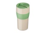 Tazza Termica Koziol Aroma To Go Xl, Tazza Isolata, Plastica Biocircolare, Nature Desert Sand / Nature Leaf Green, 700 Ml, 7243276